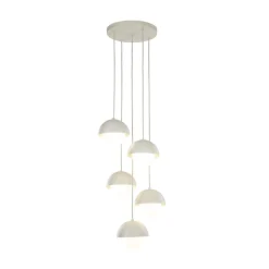 Lampa wisząca BONO beżowa 5xG9