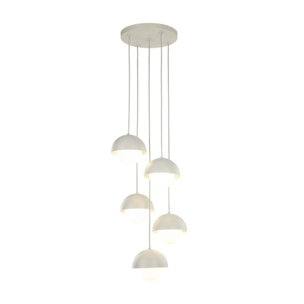 Lampa wisząca BONO beżowa 5xG9