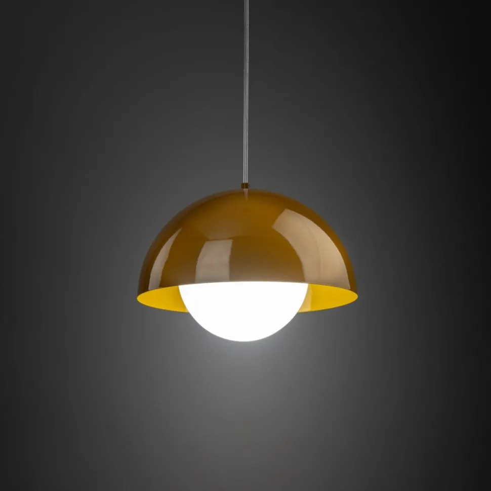 Lampa wisząca BONO M ochra 1xE27