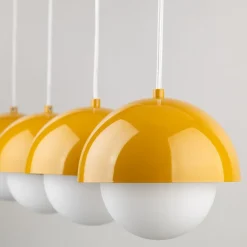 Lampa wisząca BONO ochra 4xG9