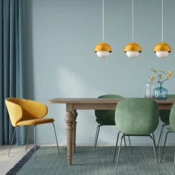 Lampa wisząca BONO ochra 1xG9