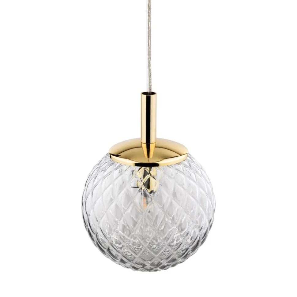 Lampa wisząca CADIX złota 1xG9