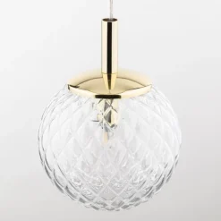 Lampa wisząca CADIX złota 1xG9