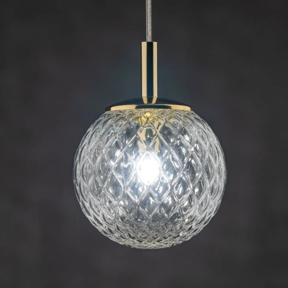 Lampa wisząca CADIX złota 1xG9