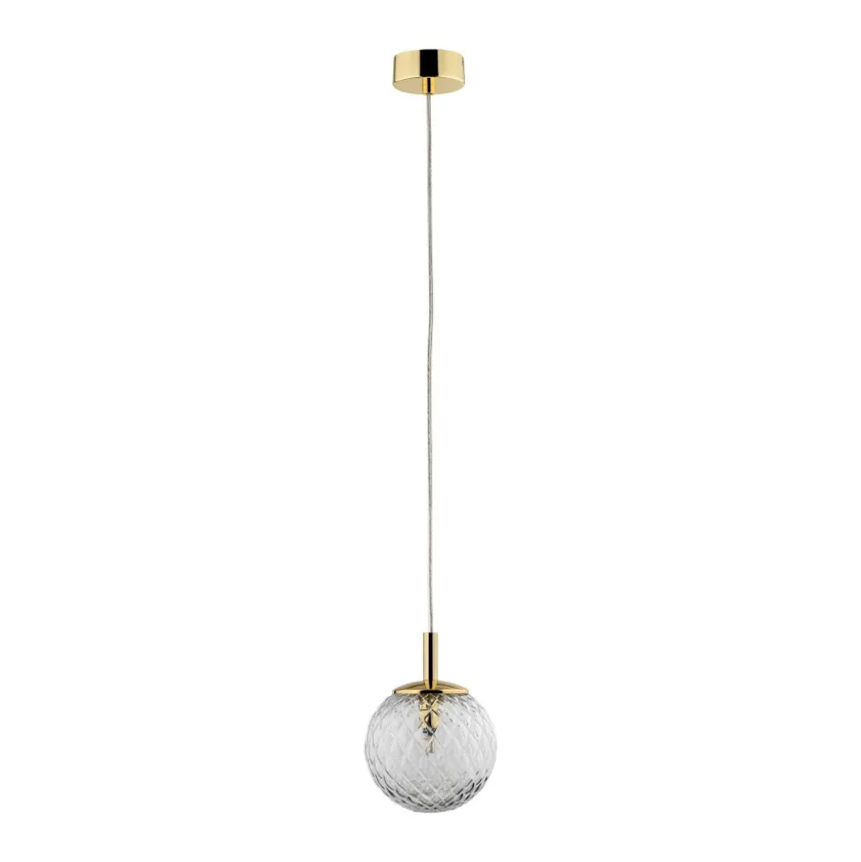 Lampa wisząca CADIX złota 1xG9