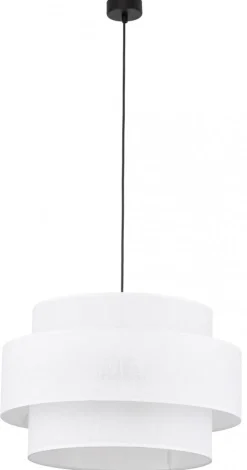 Lampa Wisząca CALISTO Biały Abażur 3xE27 50cm
