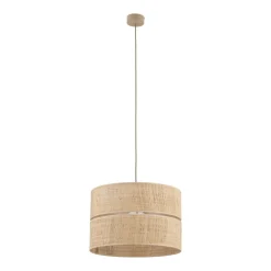 Lampa wisząca CALMA beżowa 1xE27 38 cm