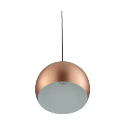 Lampa Wisząca CANDY Miedziany Metalowy Klosz 1xGU10 27,5cm