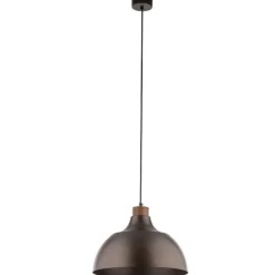 Lampa wisząca CAP brązowa 1xE27 34 cm