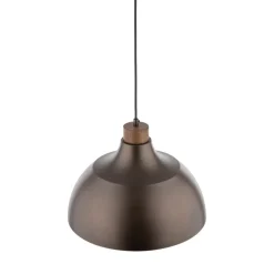 Lampa wisząca CAP brązowa 1xE27 34 cm
