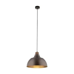 Lampa wisząca CAP brązowa 1xE27 34 cm