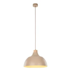 Lampa wisząca CAP sabia beżowa 1xE27