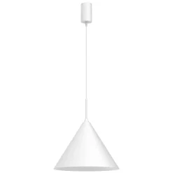 Lampa wisząca CAPITAL Biała Metalowa 1xGX53 32cm