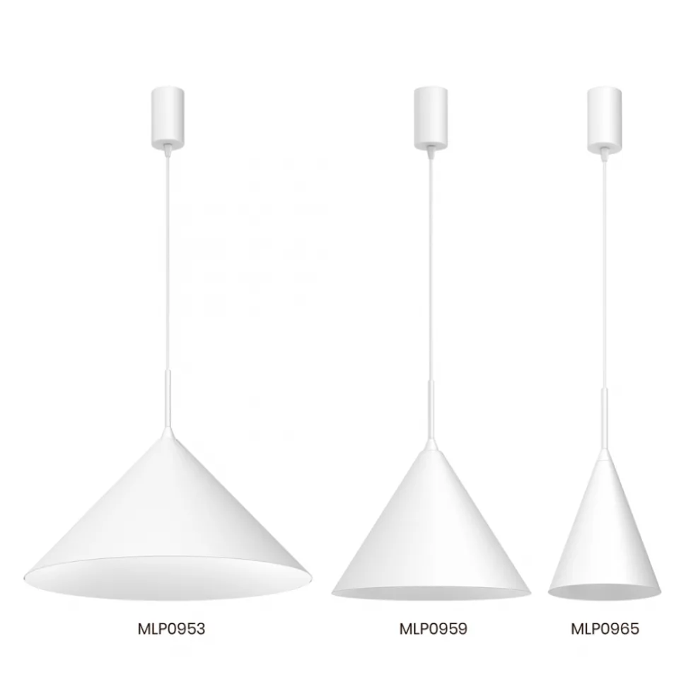 Lampa wisząca CAPITAL Biała Metalowa 1xGX53 32cm