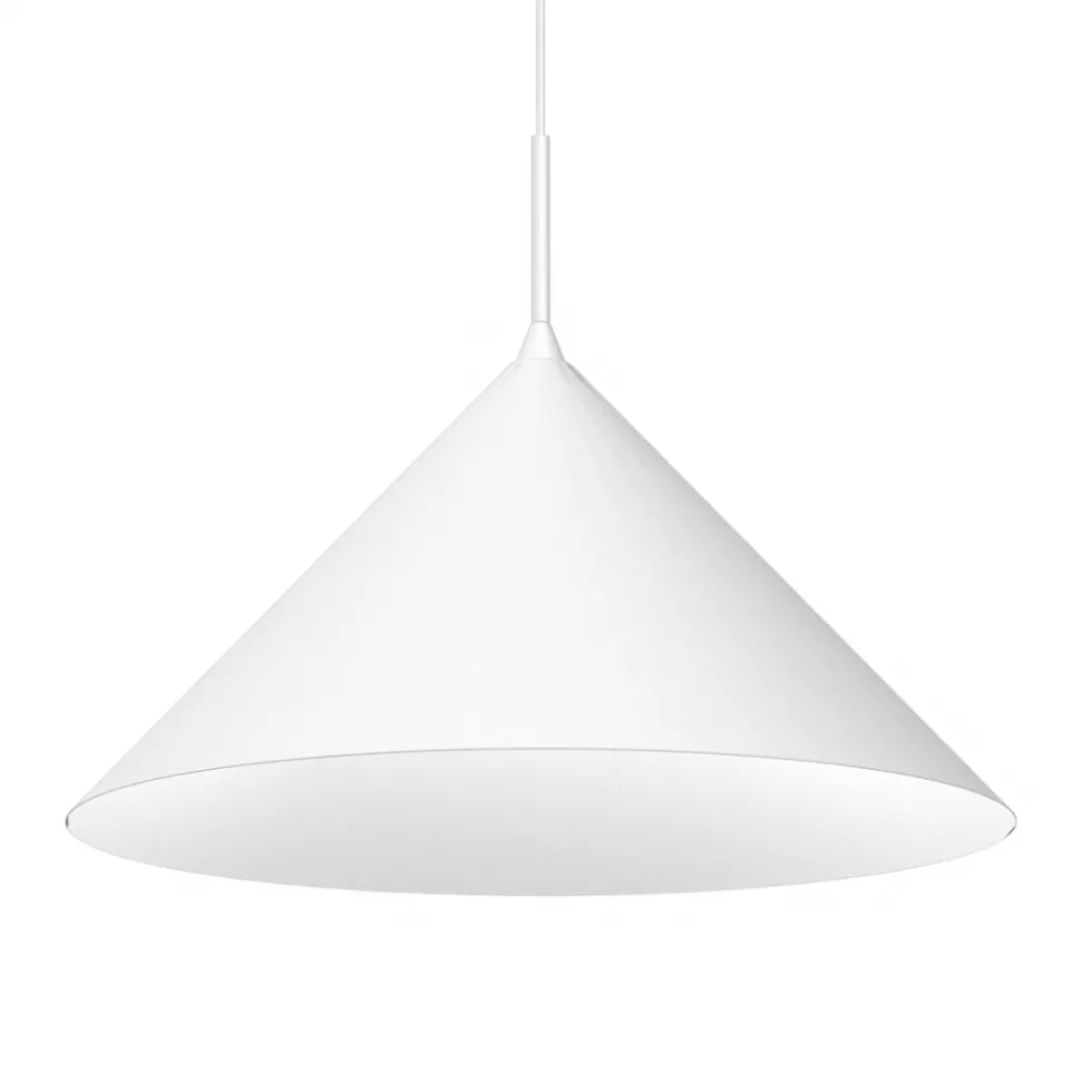 Lampa wisząca CAPITAL Biała Metalowa 1xGX53 46cm