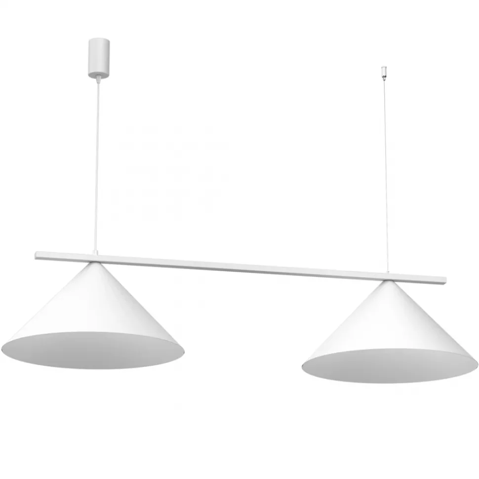 Lampa wisząca CAPITAL Biała Metalowa 2xGX53