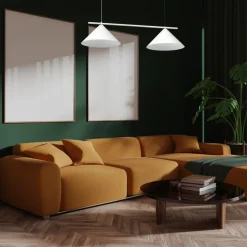 Lampa wisząca CAPITAL Biała Metalowa 2xGX53
