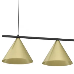 Lampa wisząca CAPITAL Czarna Metalowa 3xGX53