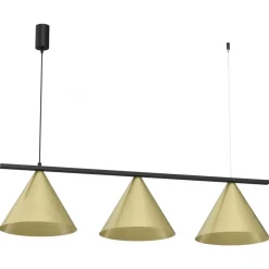 Lampa wisząca CAPITAL Czarna Metalowa 3xGX53