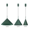 Lampa wisząca CAPITAL Zielona Metalowa 1xGX53 17cm