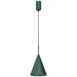 Lampa wisząca CAPITAL Zielona Metalowa 1xGX53 17cm