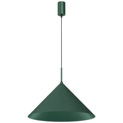 Lampa wisząca CAPITAL Zielona Metalowa 1xGX53 46cm