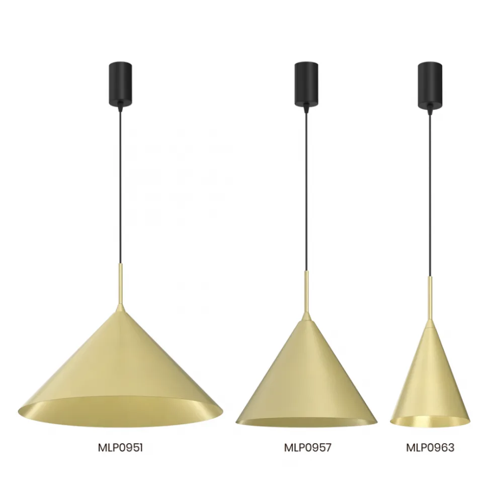 Lampa wisząca CAPITAL Złota Metalowa 1xGX53 17cm