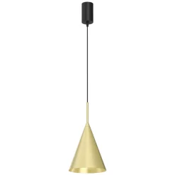 Lampa wisząca CAPITAL Złota Metalowa 1xGX53 17cm