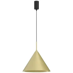 Lampa wisząca CAPITAL Złota Metalowa 1xGX53 32cm