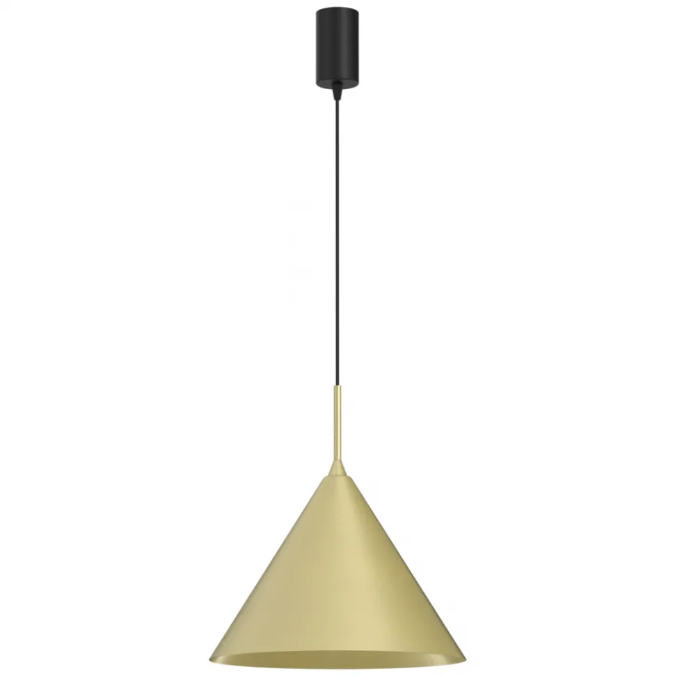 Lampa wisząca CAPITAL Złota Metalowa 1xGX53 32cm