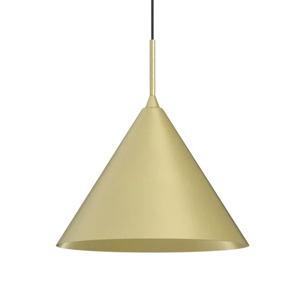 Lampa wisząca CAPITAL Złota Metalowa 1xGX53 32cm