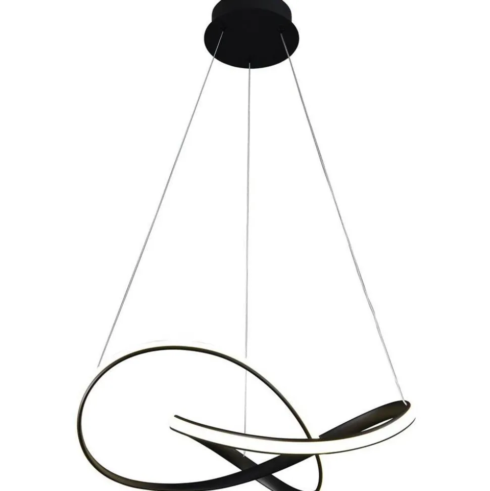 Lampa wisząca CAPPIO czarna 36W LED