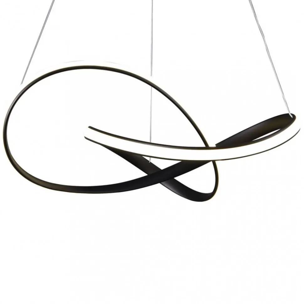 Lampa wisząca CAPPIO czarna 36W LED