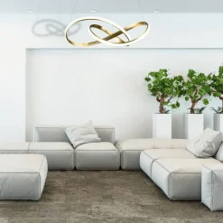 Lampa wisząca CAPPIO złota 36W LED