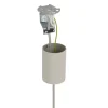 Lampa wisząca CEDRO L beżowa 1xE27