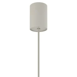 Lampa wisząca CEDRO L beżowa 1xE27