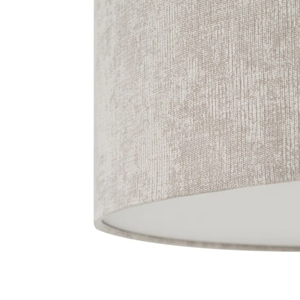 Lampa wisząca CEDRO L beżowa 1xE27