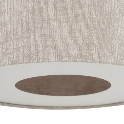 Lampa wisząca CEDRO S beżowa 1xE27