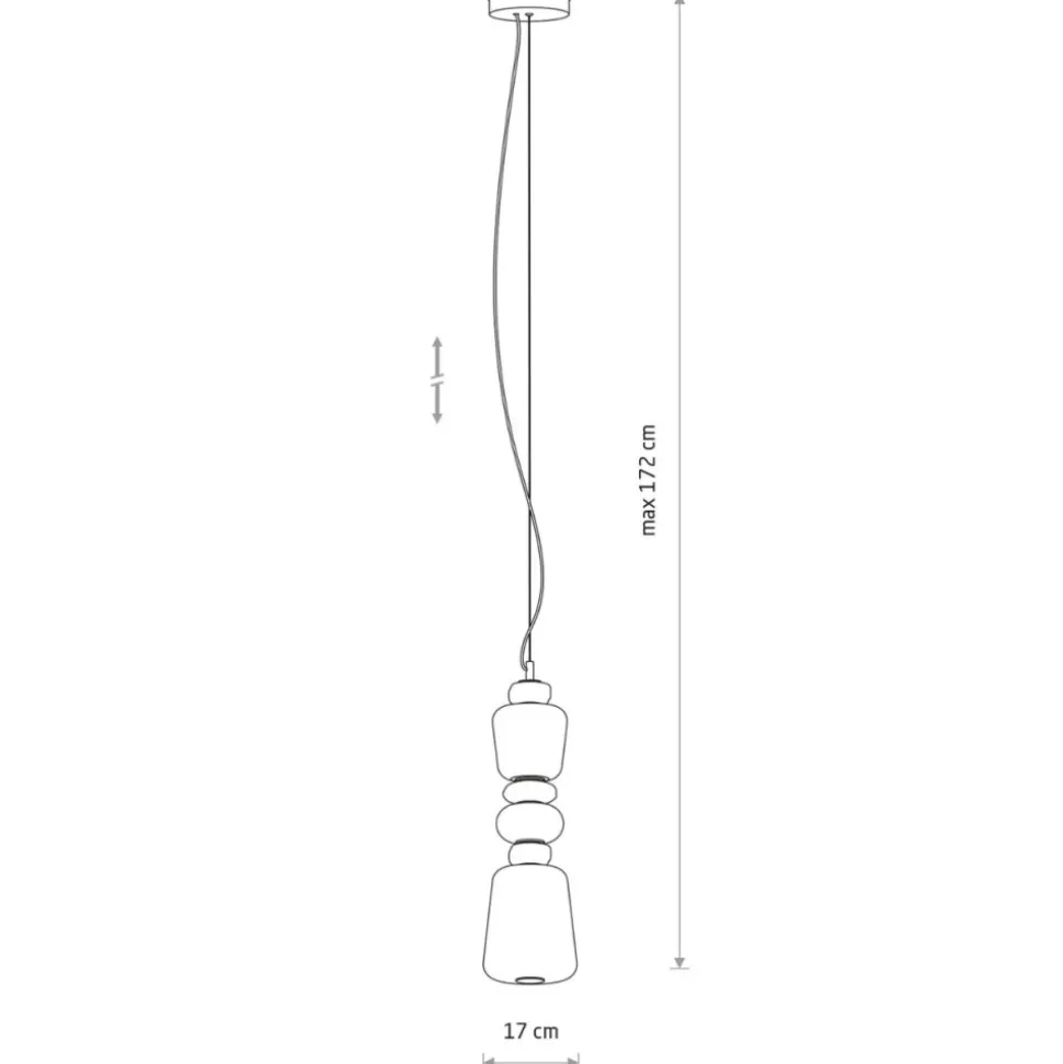 Lampa wisząca CERAMIC LED 19W 3000K