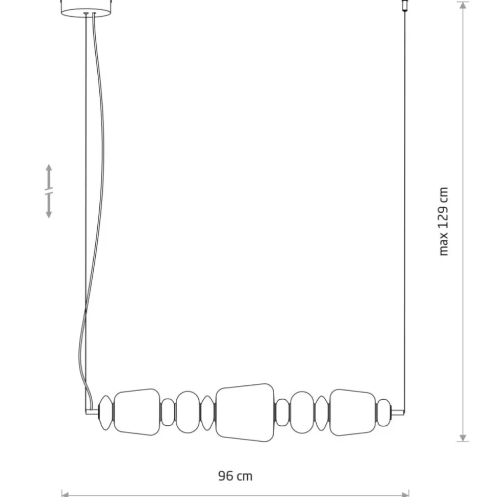 Lampa wisząca CERAMIC LED 26W 3000K