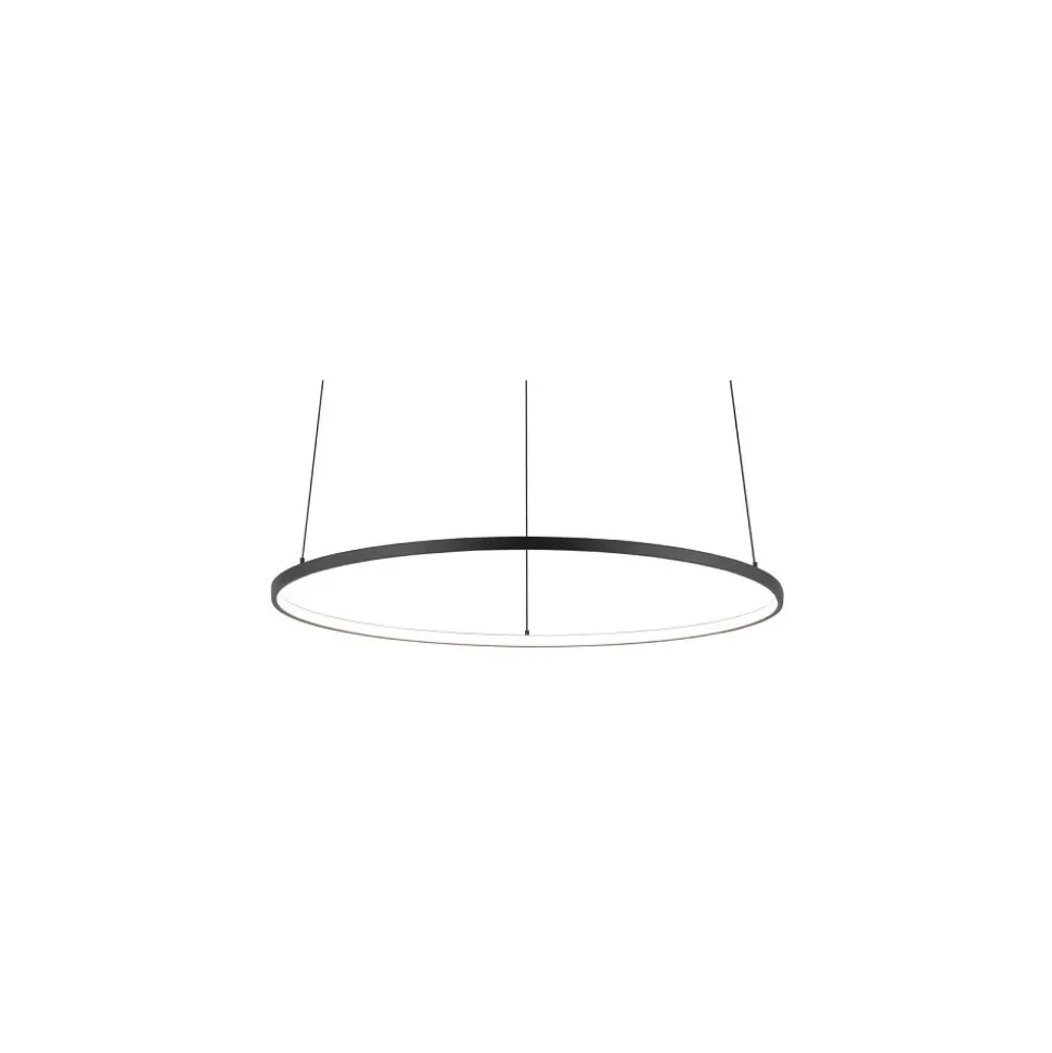 Lampa Wisząca CIRCOLO Czarny 18W LED 4000K 45cm