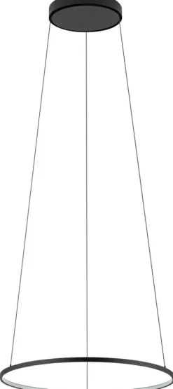 Lampa Wisząca CIRCOLO Czarny 18W LED 4000K 45cm