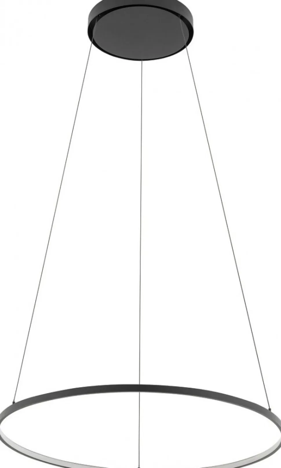 Lampa Wisząca CIRCOLO Czarny 21W LED 4000K 60cm
