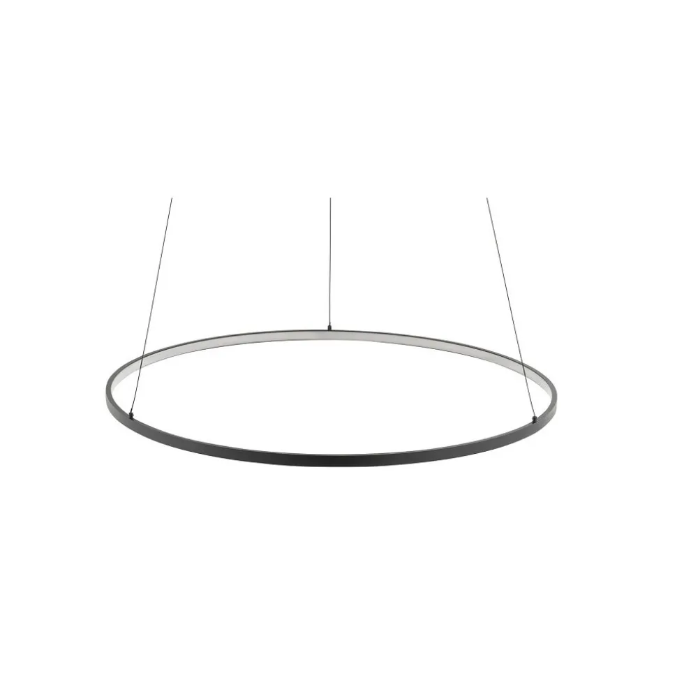 Lampa Wisząca CIRCOLO Czarny 21W LED 4000K 60cm