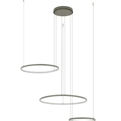 Lampa wisząca CIRCOLO LED oliwkowa 45W 3000K