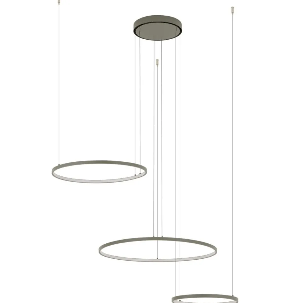 Lampa wisząca CIRCOLO LED oliwkowa 45W 3000K