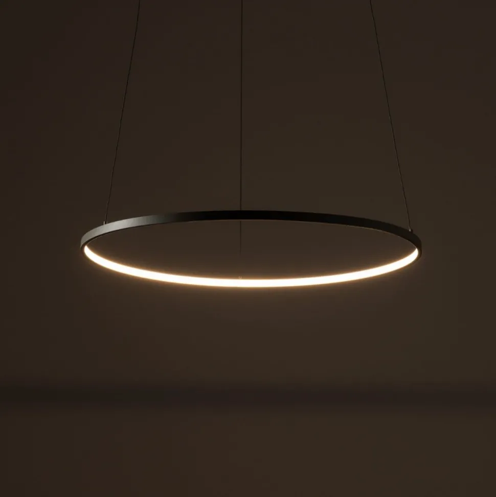 Lampa wisząca CIRCOLO LED M oliwkowa 21W 3000K okrągła