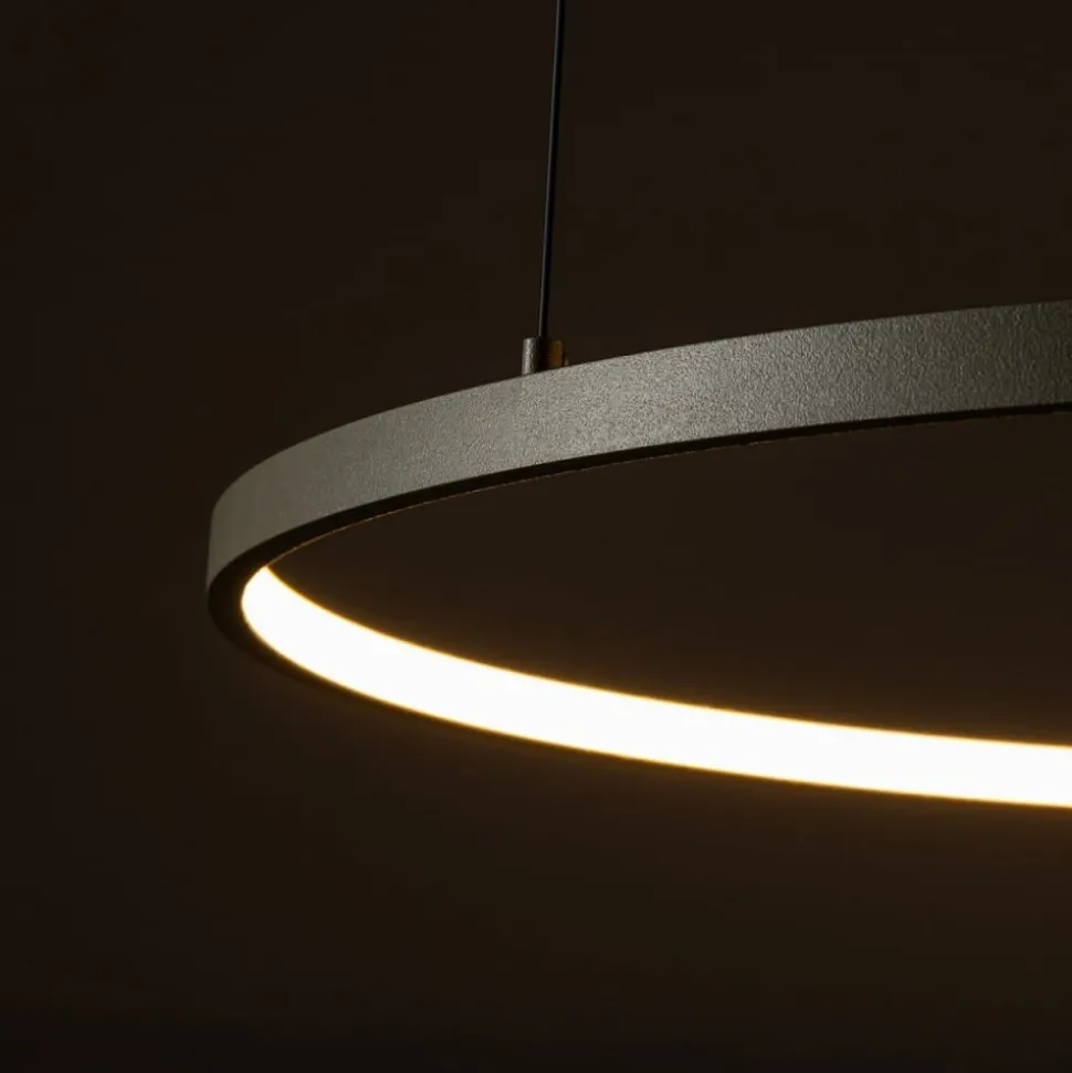 Lampa wisząca CIRCOLO LED M oliwkowa 21W 3000K okrągła