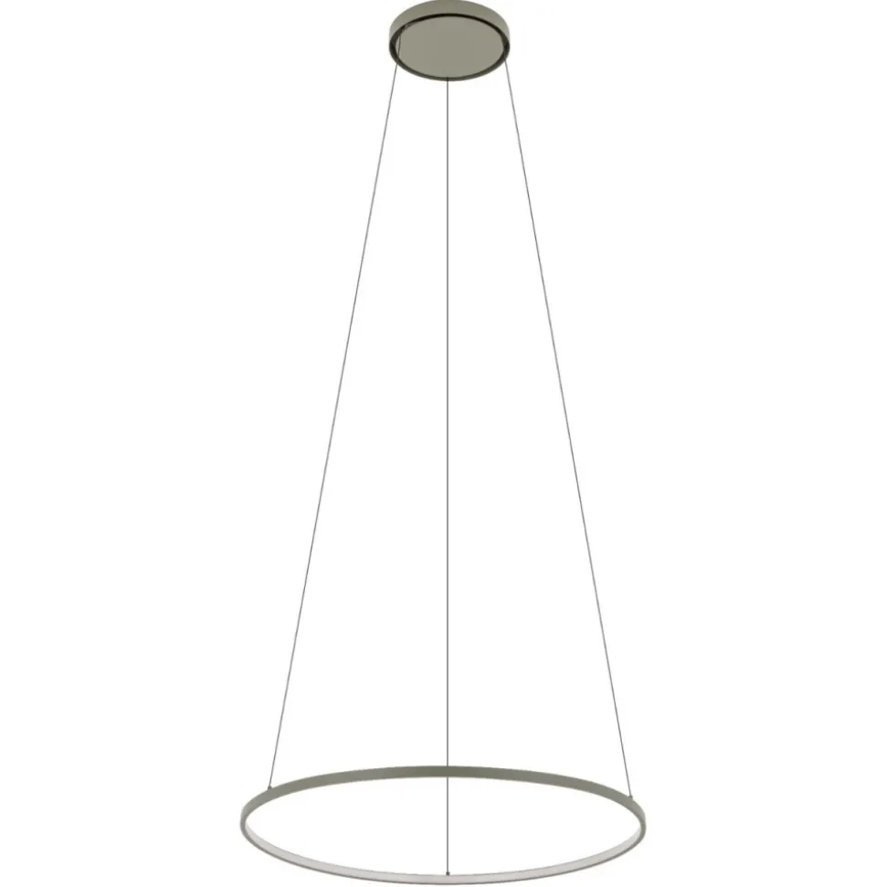 Lampa wisząca CIRCOLO LED M oliwkowa 21W 3000K okrągła
