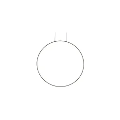Lampa Wisząca CIRCOLO P Czarny 21W LED 4000K 60cm